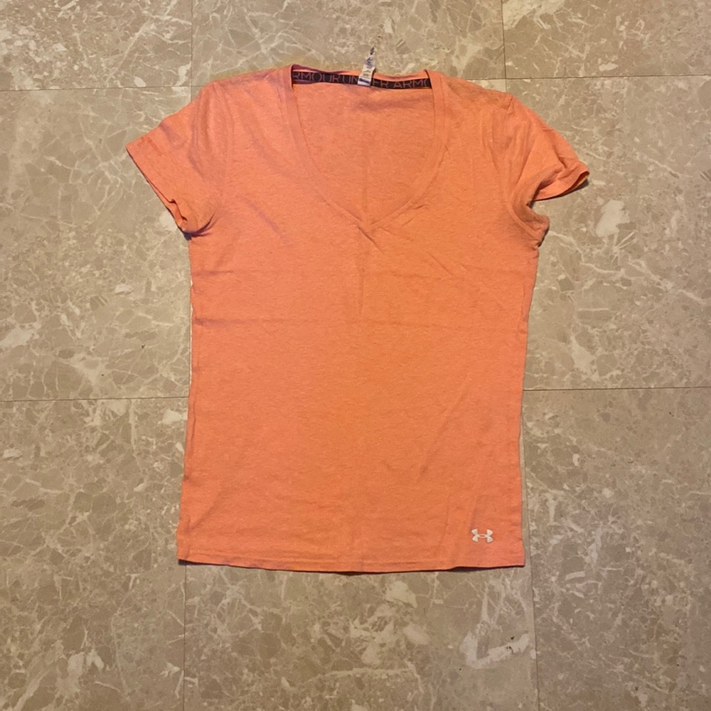 Peach Under Armor Heat Gear